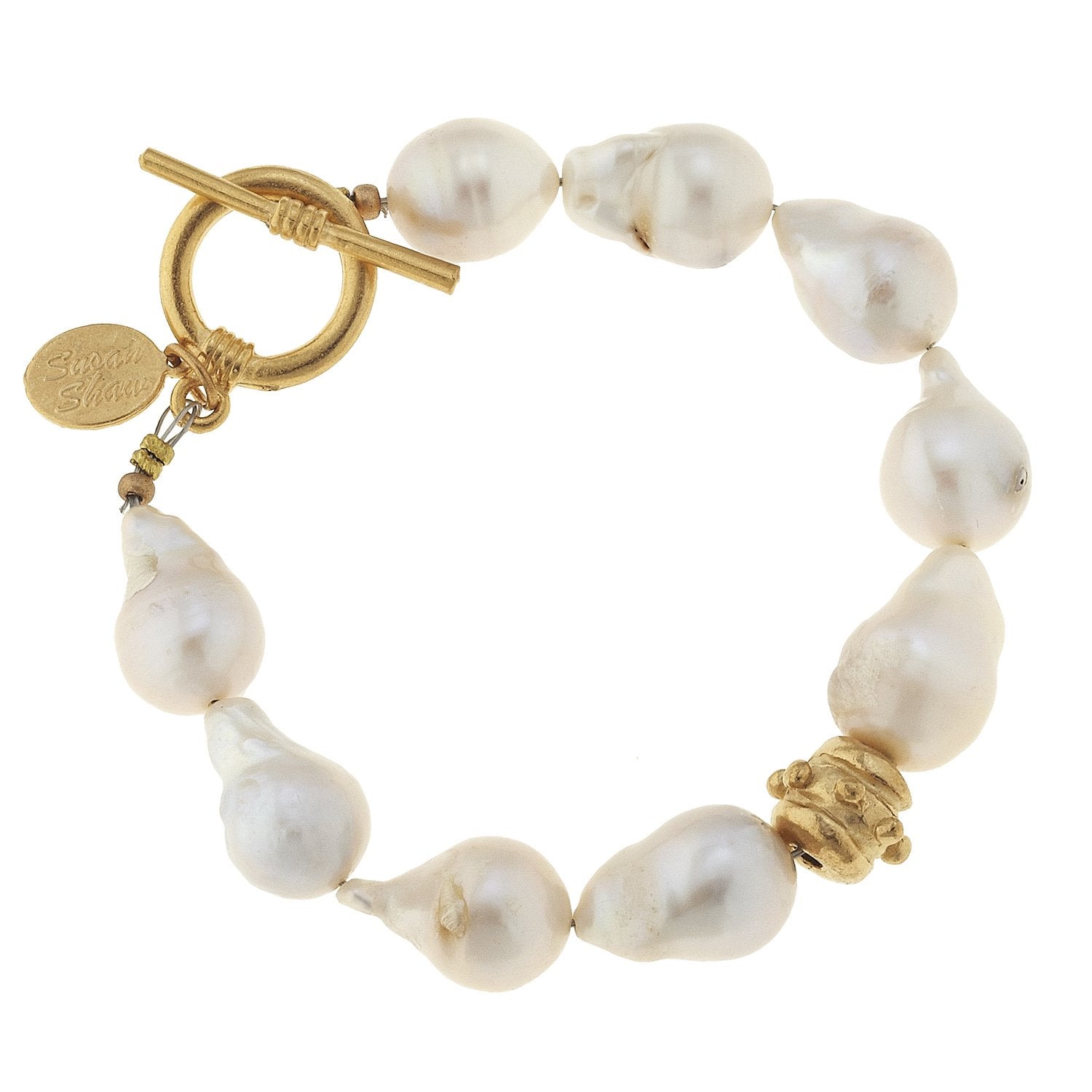 Susan Shaw Baroque Pearl Bracelet - Susan Shaw Jewelry