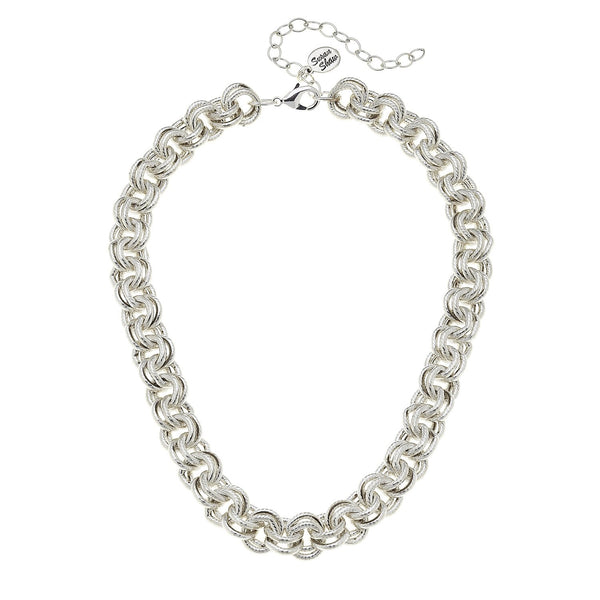 Susan Shaw Double Link Chain Necklace - Susan Shaw Jewelry