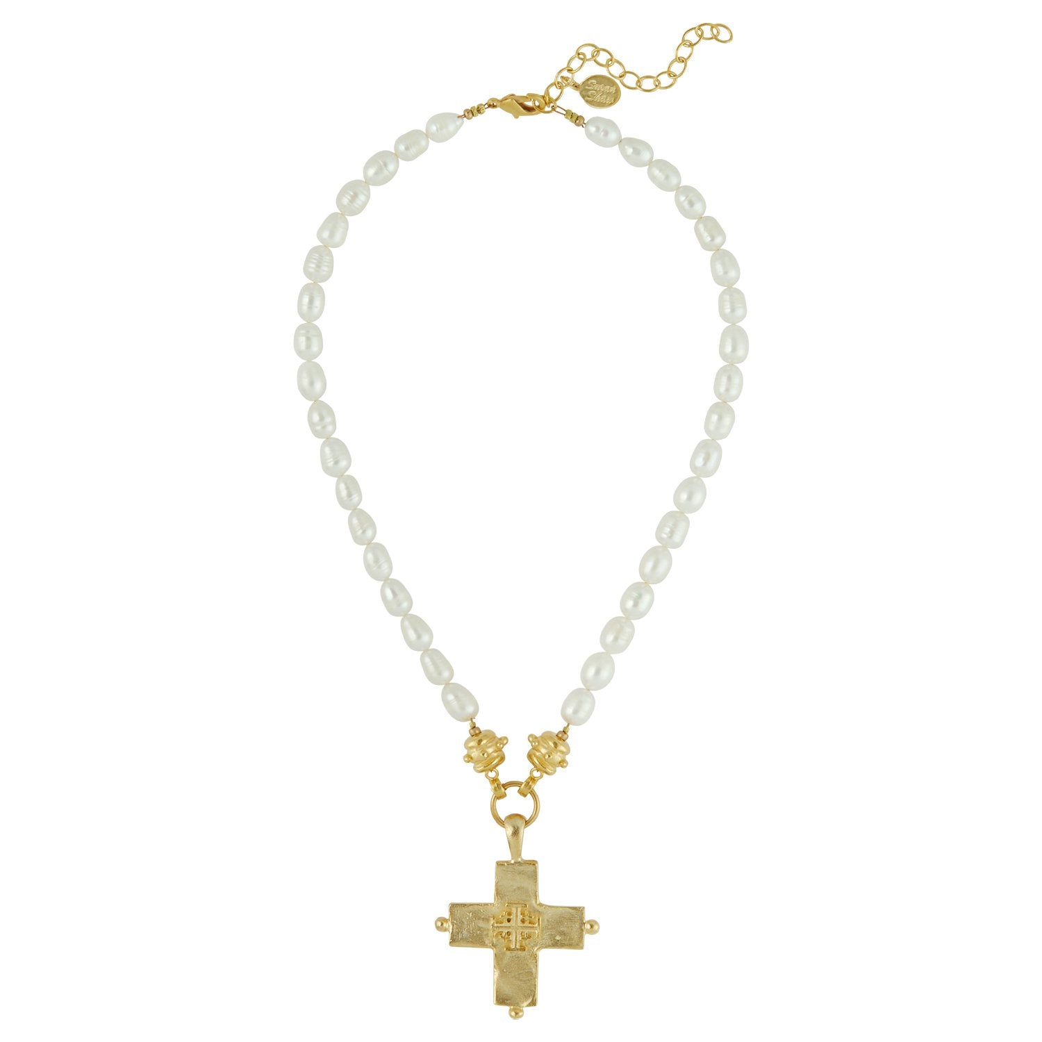 christian pearl necklace