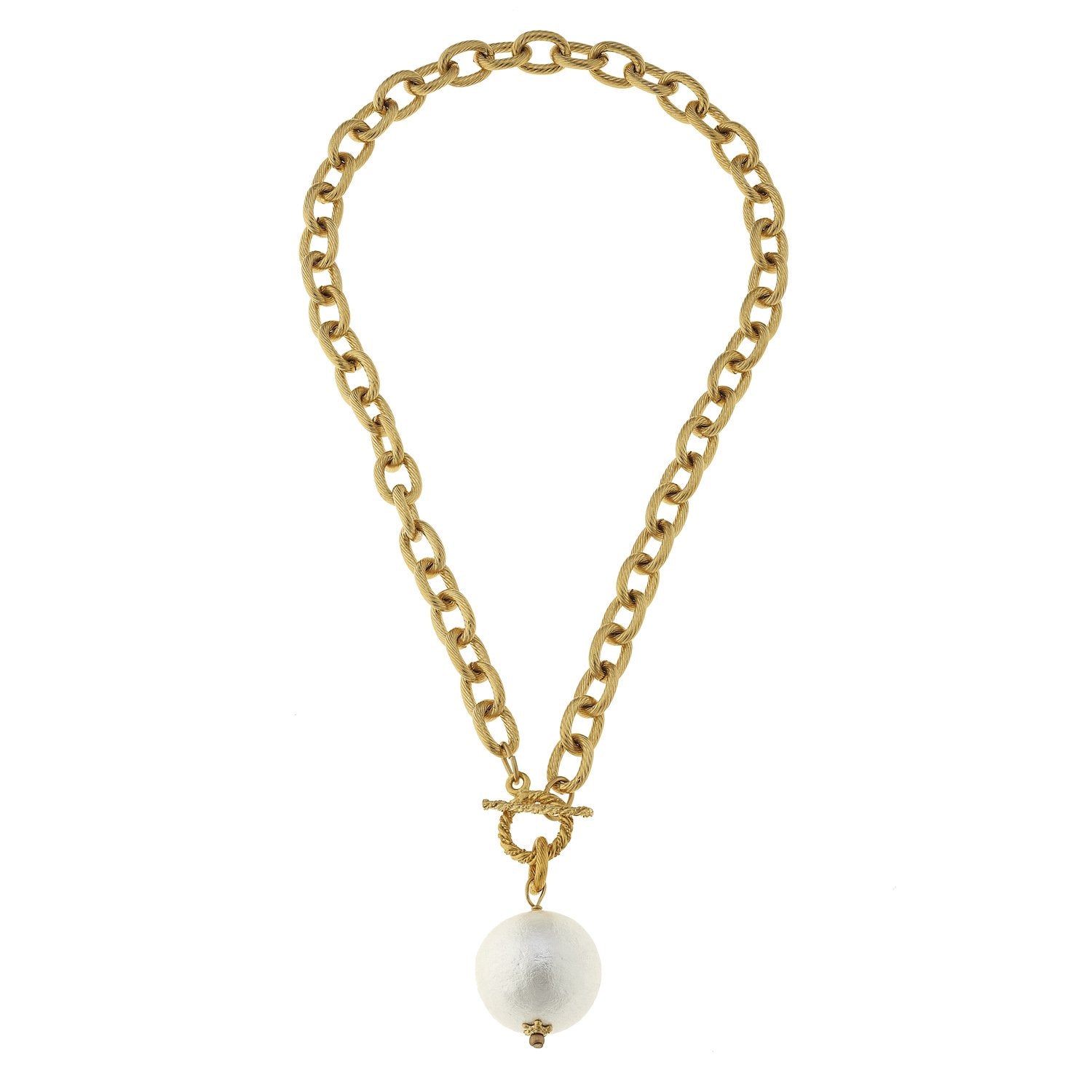 Cotton Ball Pearl Necklaces, Earrings & Jewelry for Sale Online