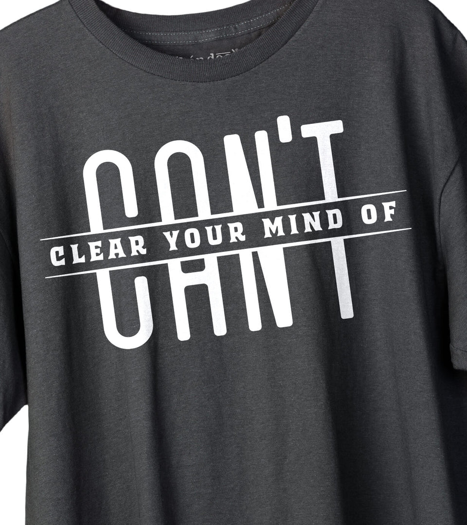 diepte Spanje Welsprekend Limited Edition Classic Tee - CLEAR YOUR MIND OF CAN'T® – Kan-doo Attitude®