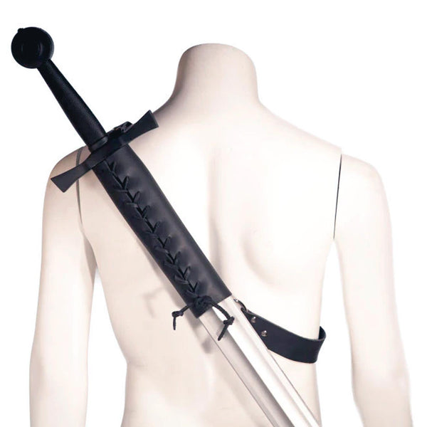 Back Scabbard with Hooks - LARP Leather Accessory – Calimacil