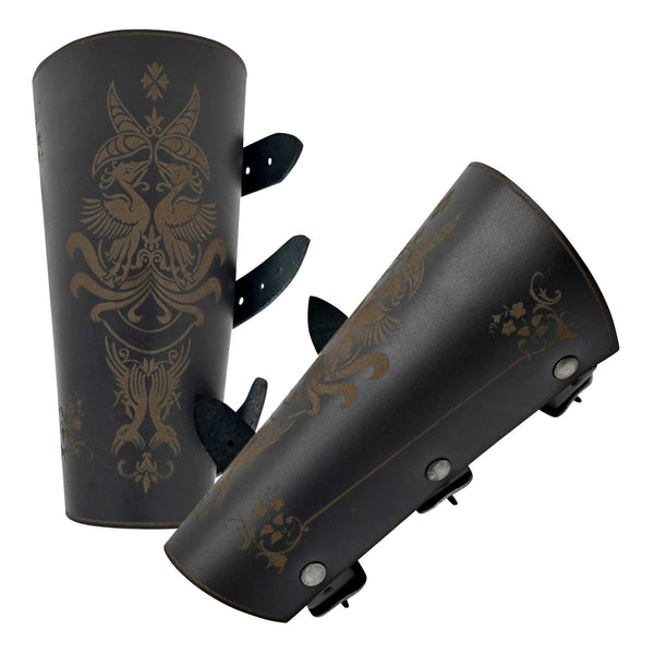 Samurai Bracers - Red/Black