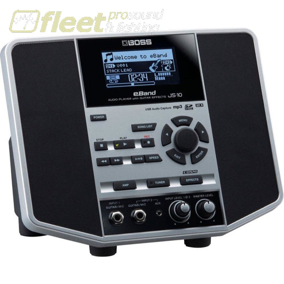 Boss JS-10 eBand Audio Player with Guitar Effects – Fleet Pro Sound