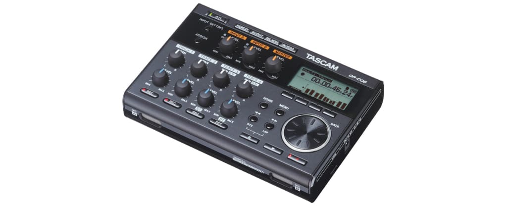 Tascam DP-006 Digital Pocketstudio 6-Track Recorder – Fleet Pro Sound