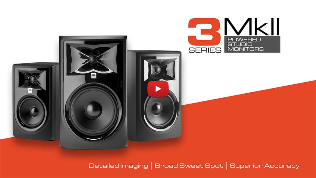 Jbl 306P Mkii - 3 Series 6 Powered Two Way Studio Monitor