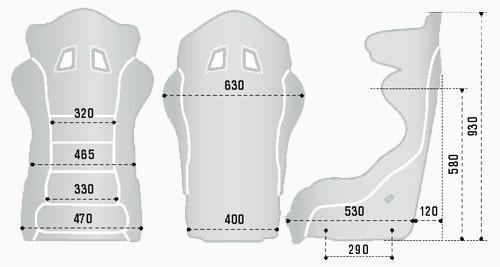 Sparco Pro ADV Size Chart