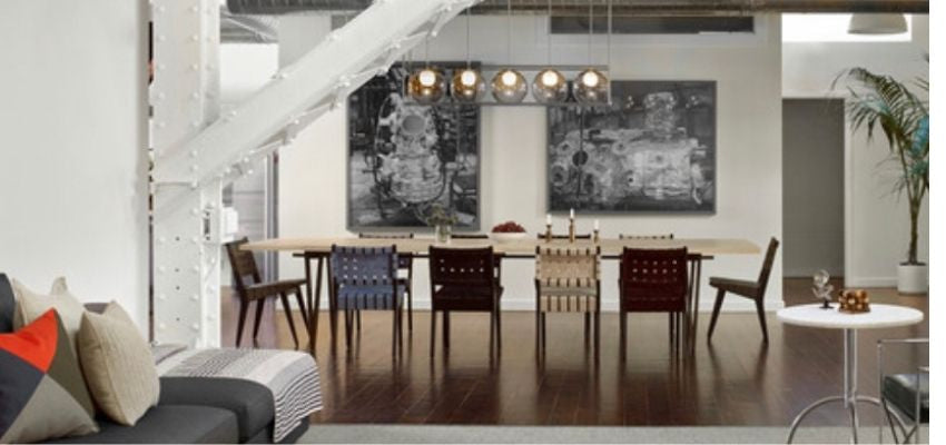 Industrial living room styles and interior design 