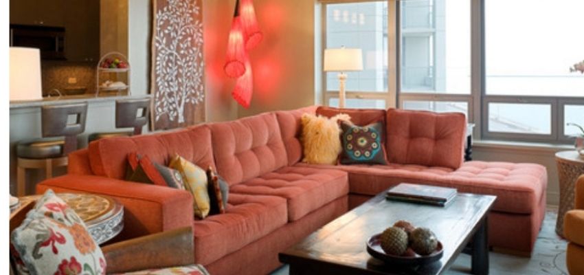 Eclectic quirky living room style and ideas for home 