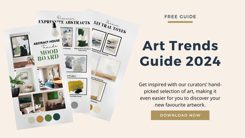 free art trends guide 2024 abstract house