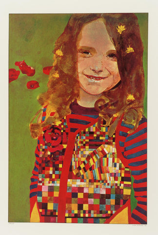 Peter Blake Girl In A Poppy Field Painting 1974 Tate Britain