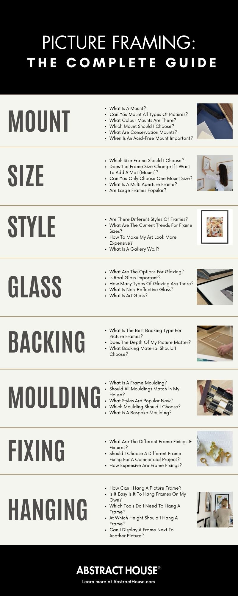 picture framing the complete guide how to choose the perfect frame