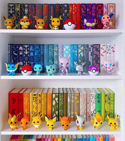 rainbow shelfie penguin english library clothbound classic novels pokemon funko pop