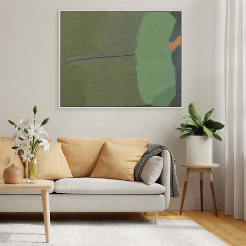 rothko green framed canvas large oversized abstract wall art