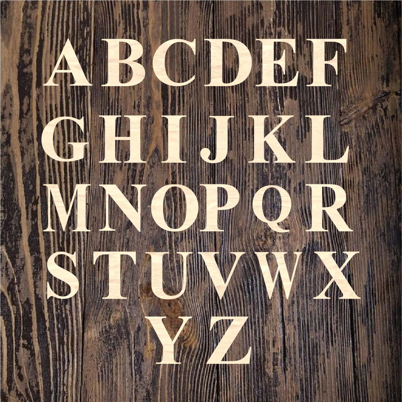 times new roman font alphabet