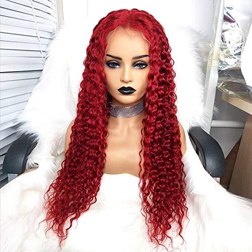 Nieuw Colodo Red Hair Wig Drag Queen Wigs Lace Front Wig Brazilian Deep NM-79