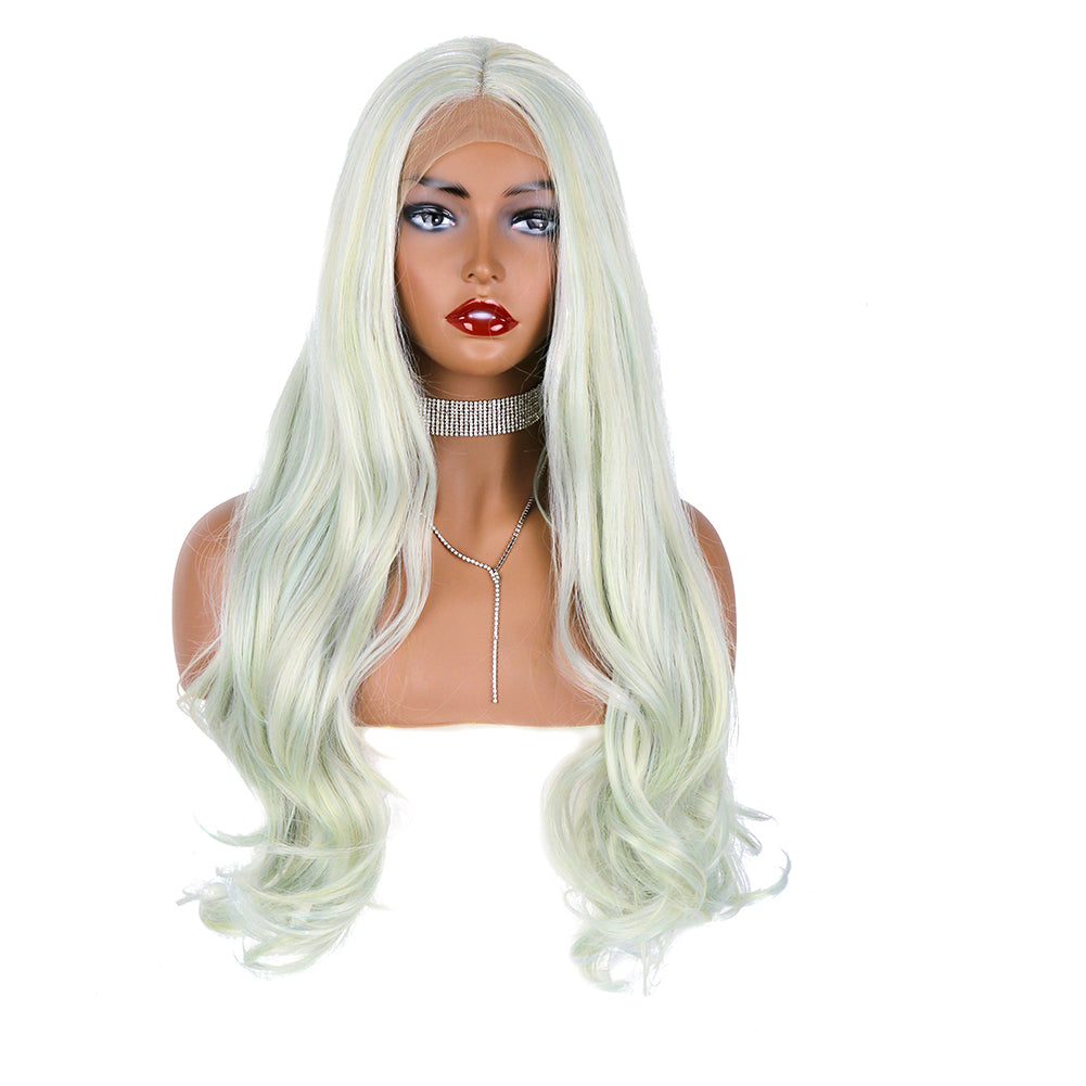 pale green wig