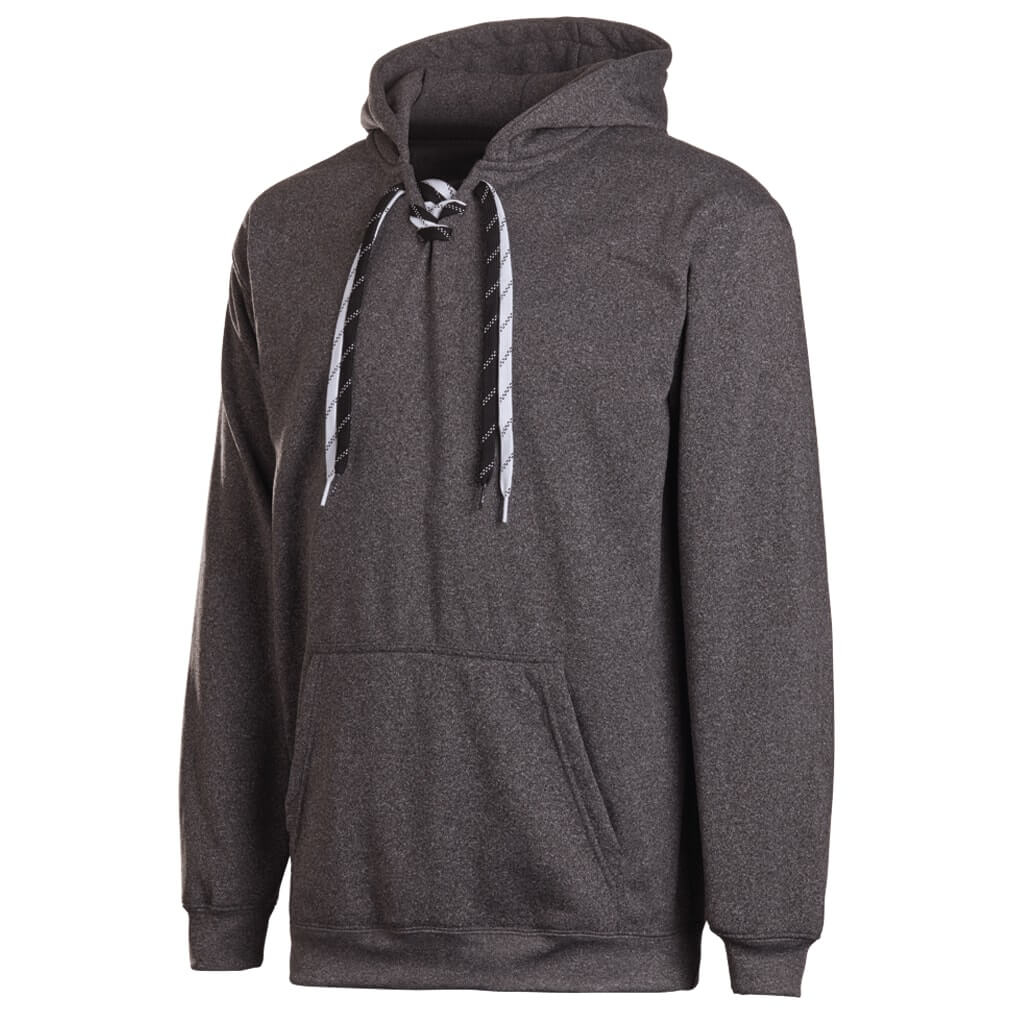 Adult Performance Lace Up Hooded Sweatshirt