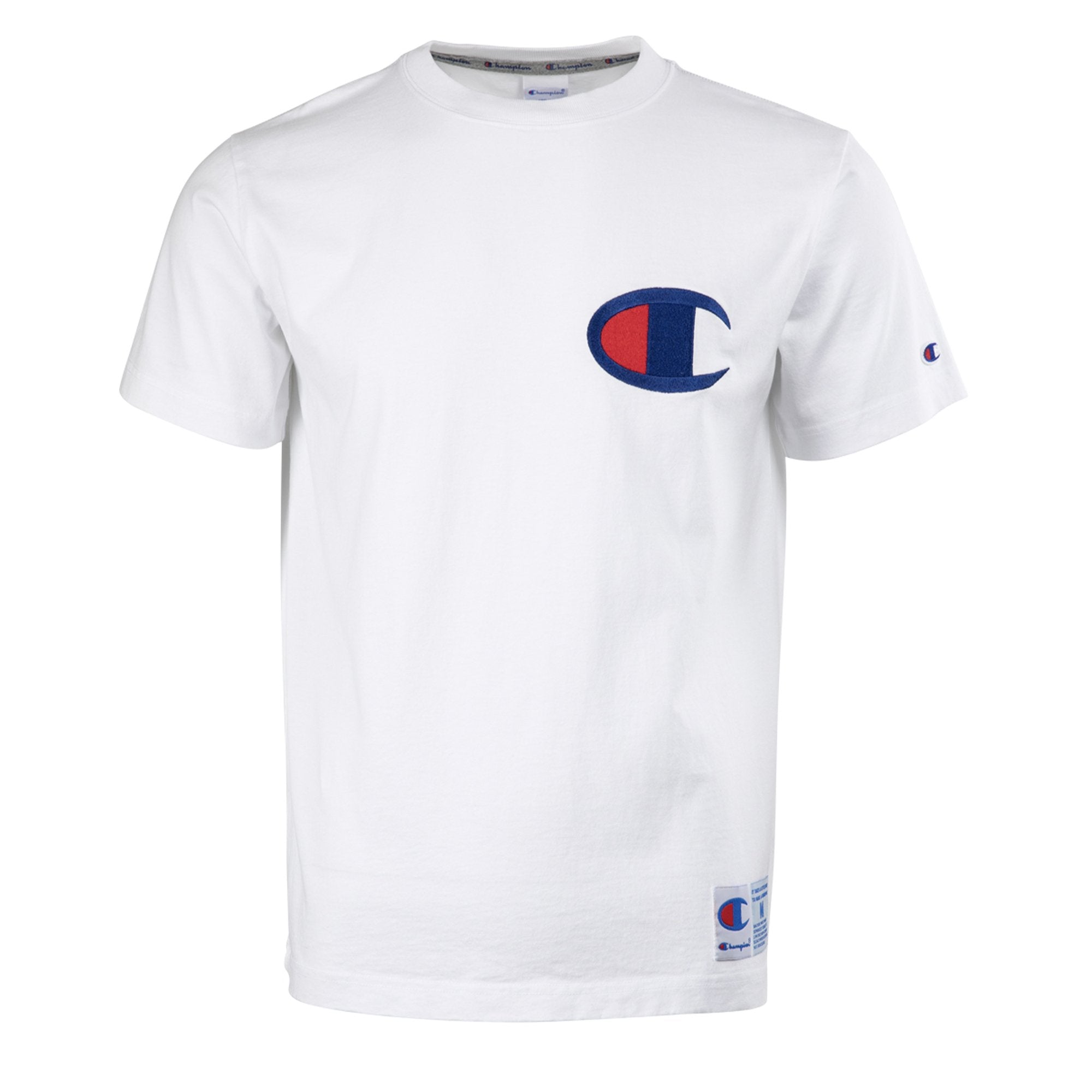 champion white t shirt mens