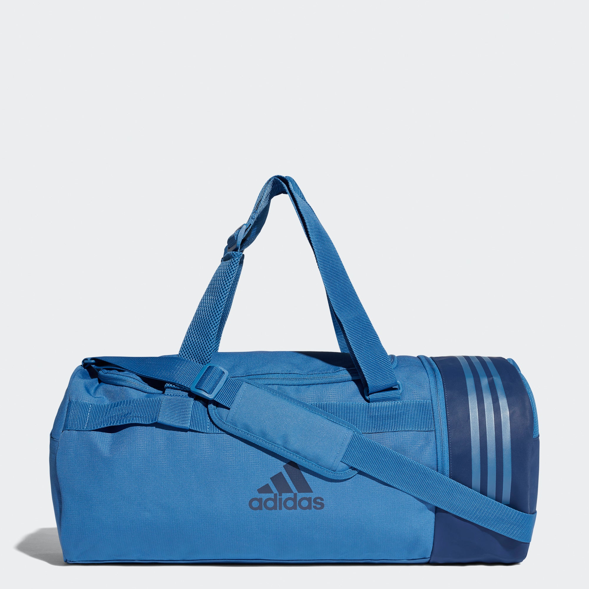 adidas duffle bag blue