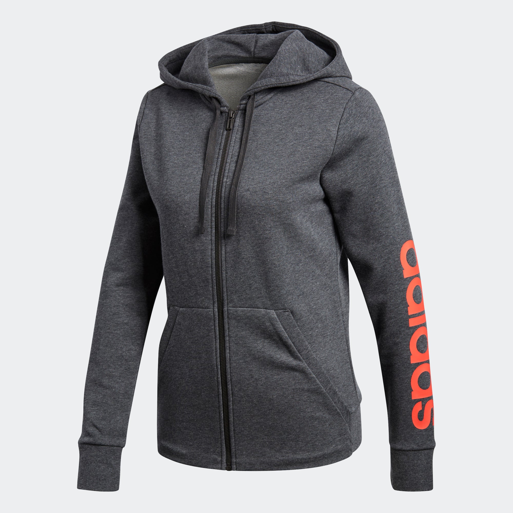 essentials linear hoodie adidas