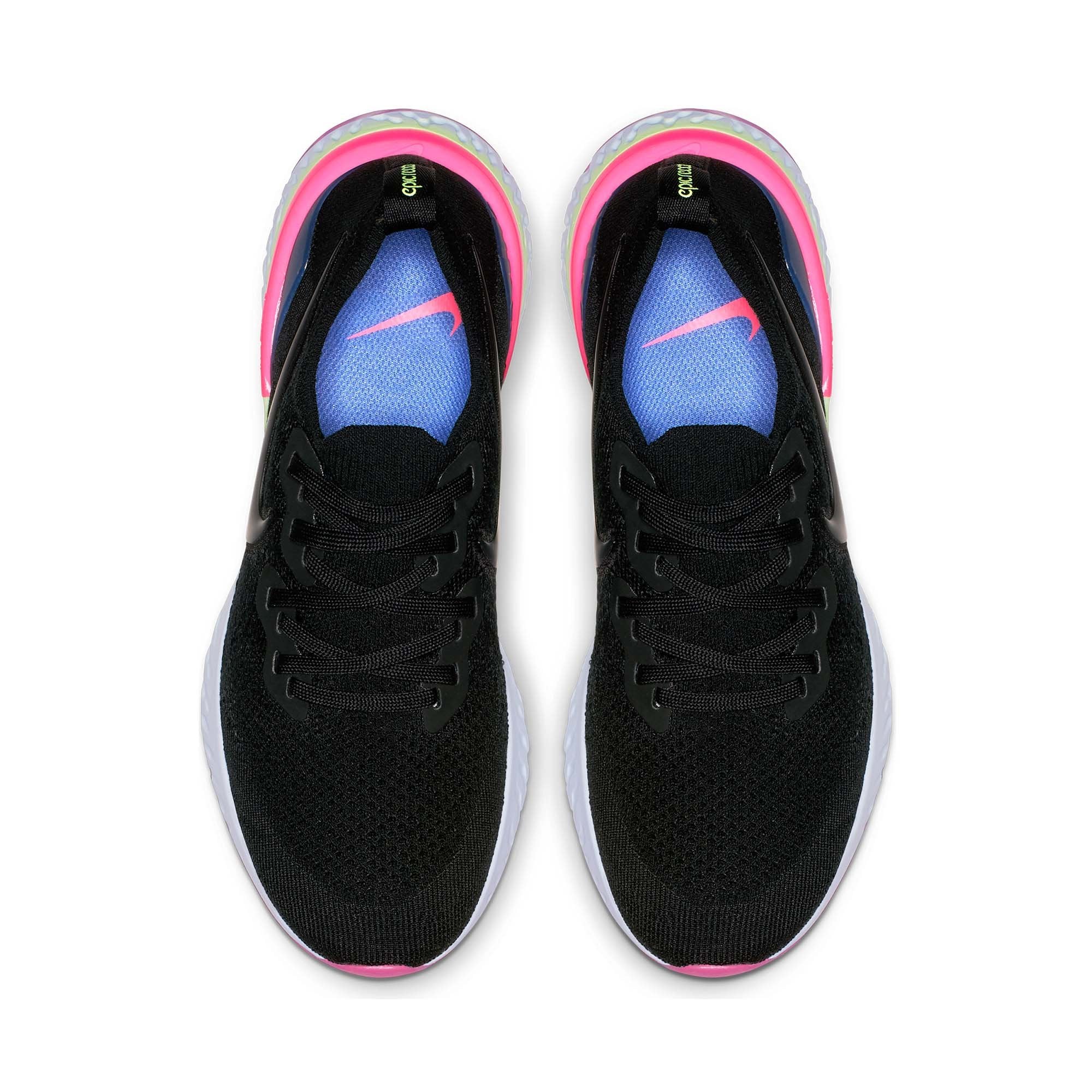 women's nike epic react flyknit black