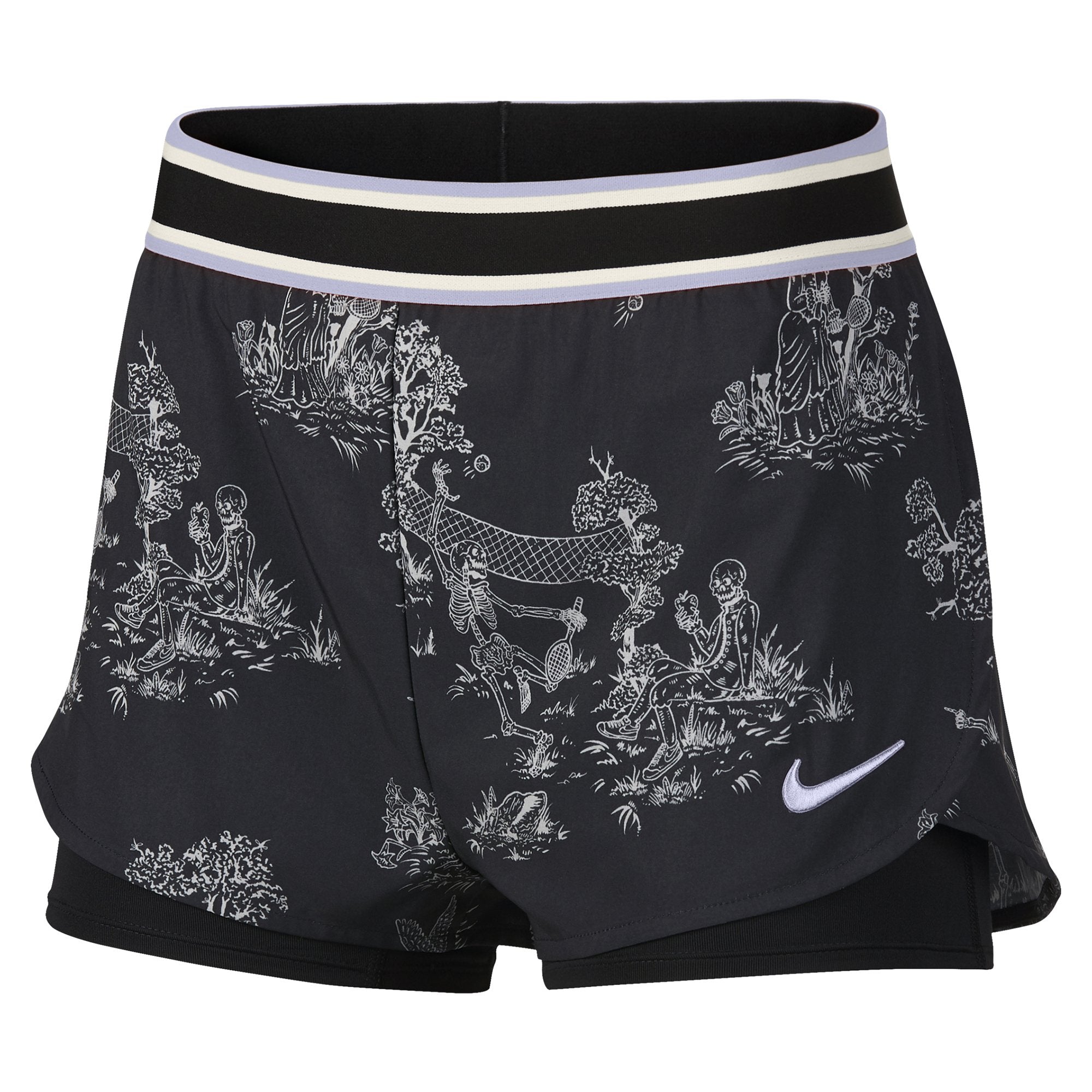 Nike Women Court Flex Printed Shorts 