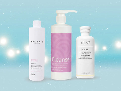 CLEANSE: SHAMPOOS