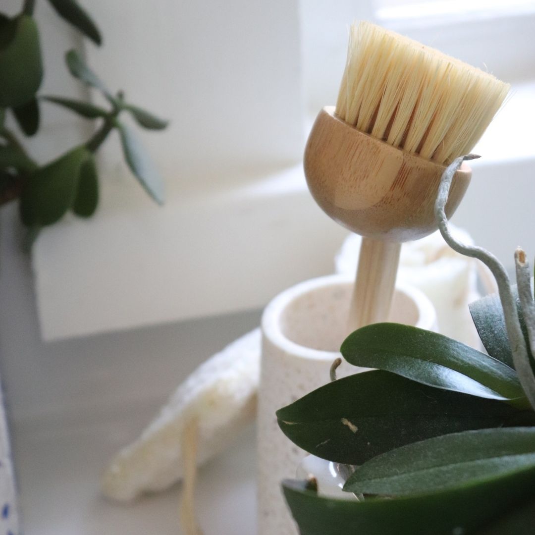 Bamboo Kitchen Dish Brush