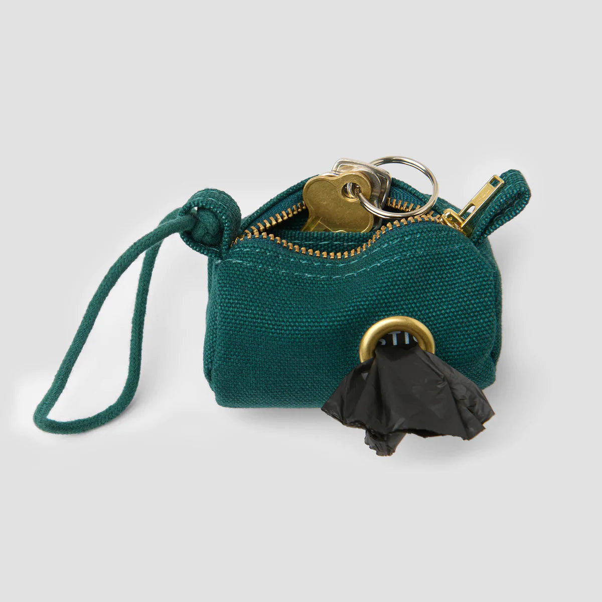 Organic Canvas Poo Bag Holder + Dog Poo Bags