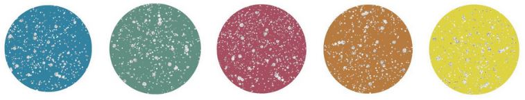 Glitter Eco Paint - plastic free, bio-glitter paints