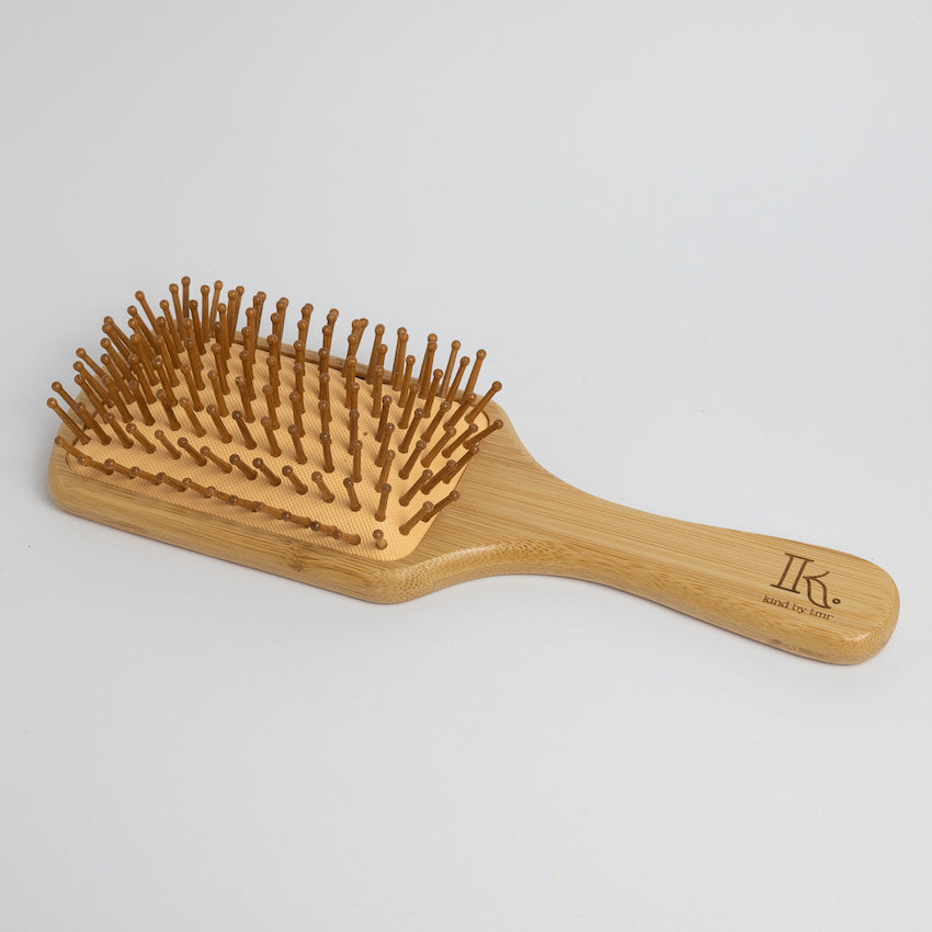 Large Bamboo Paddle Brush