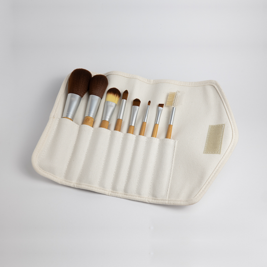 Bamboo Makeup Brush Set