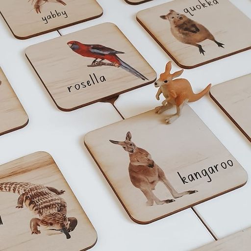 Australian Themed A to Z Tiles