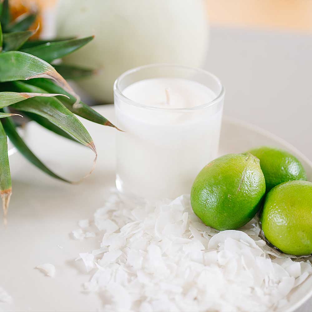 Coconut & Lime Soy Candle