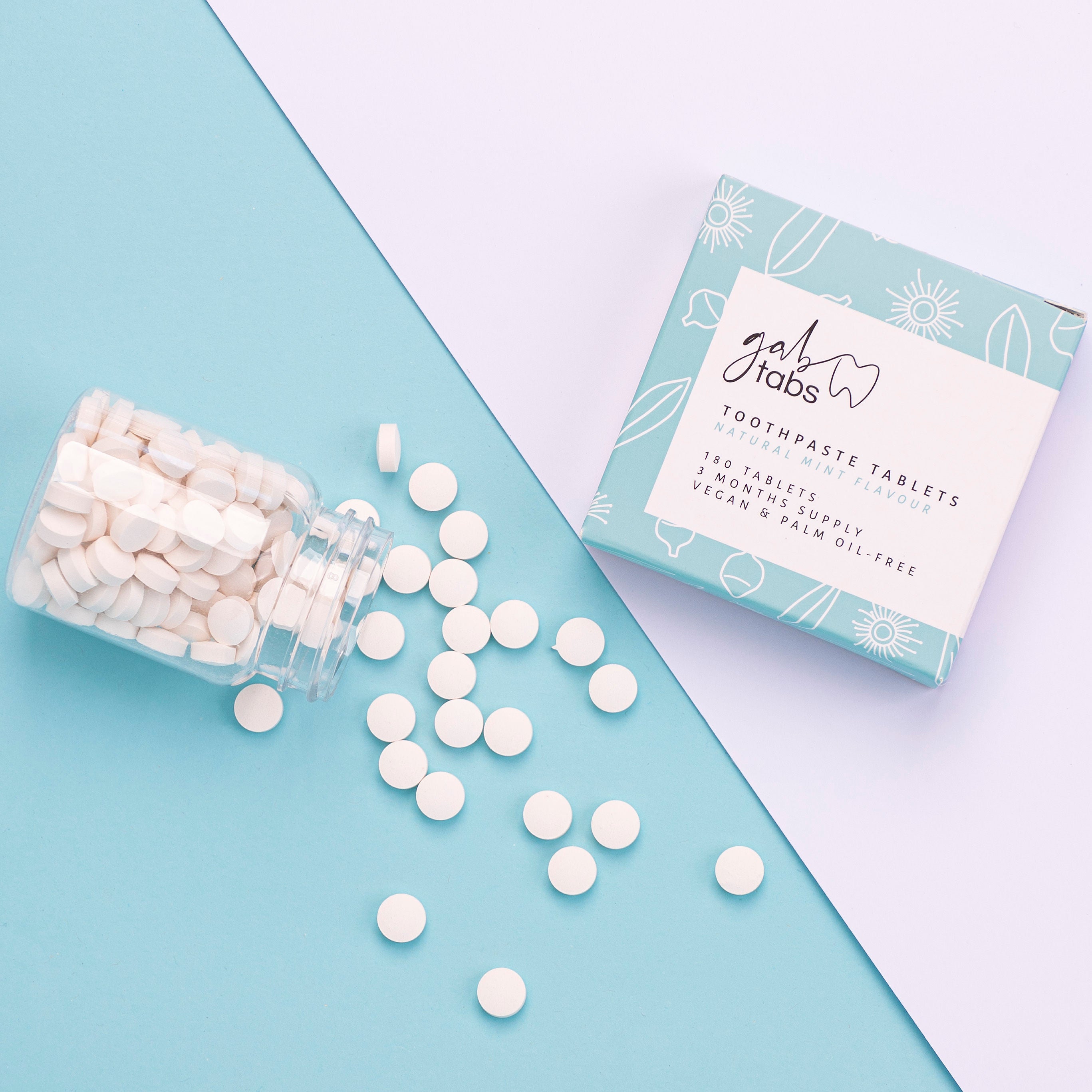 Mint Toothpaste Tablets (3 months supply)