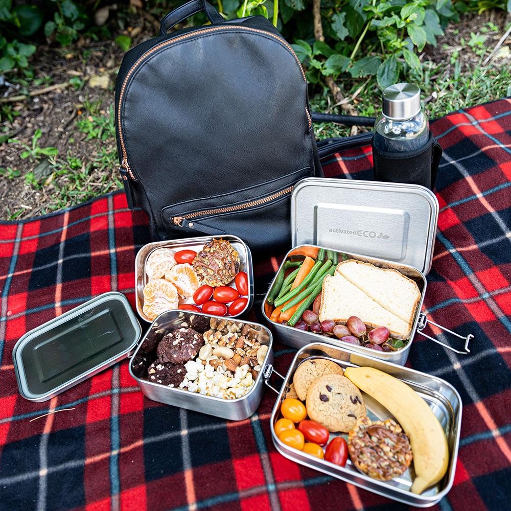 Stainless Steel Two Layer Lunch Box