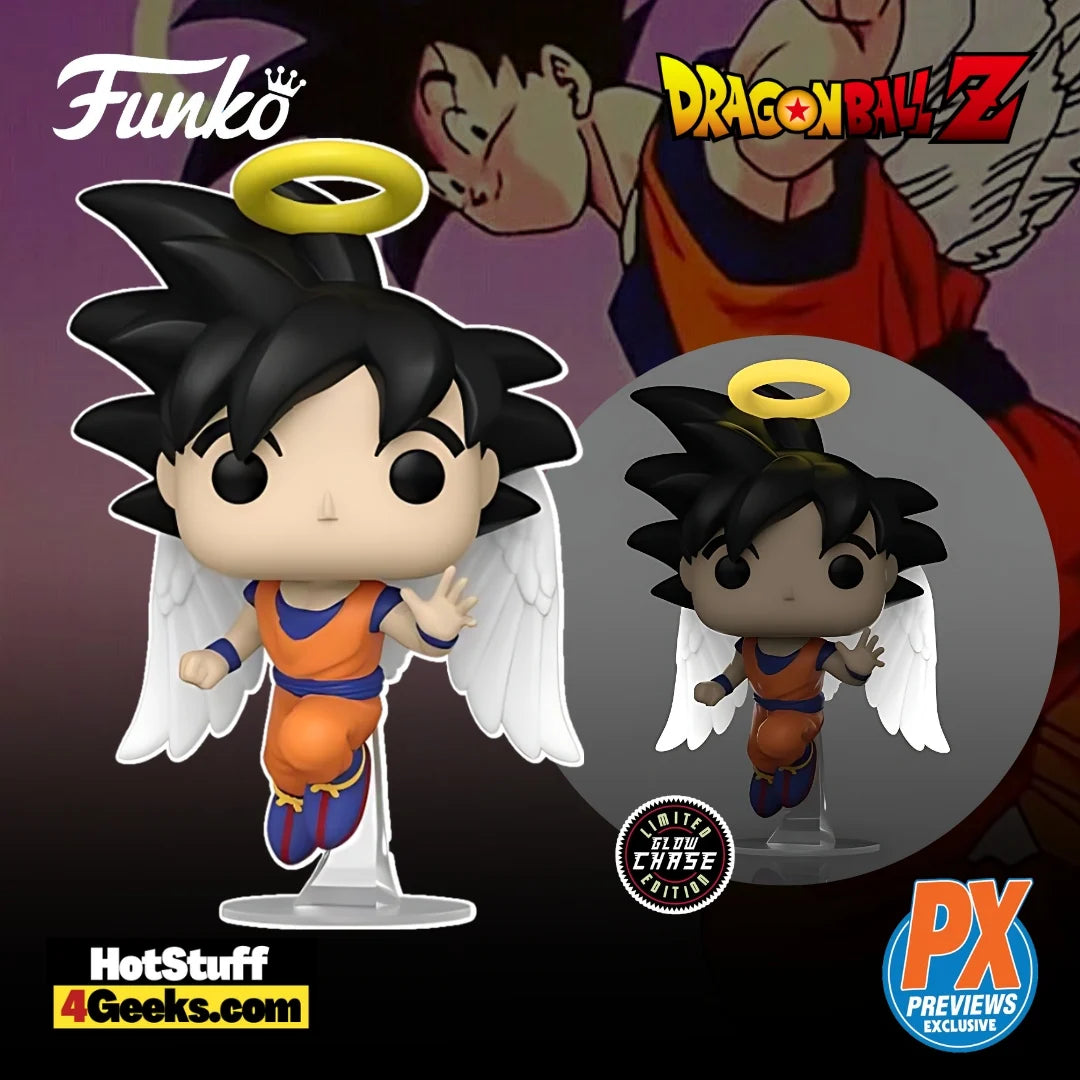 POP! ANIMATION: DRAGON BALL Z: GOKU w/ WINGS (Glow-In-The-Dark) CHASE – POP  CITi.