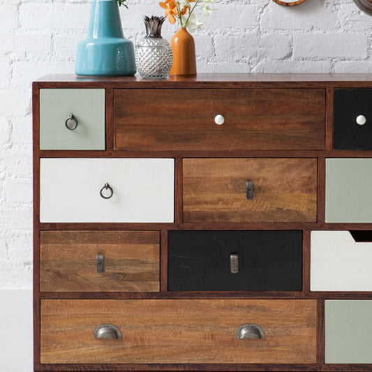 Pancha Solid Wood Chest Of Drawers – Lakkadhaara