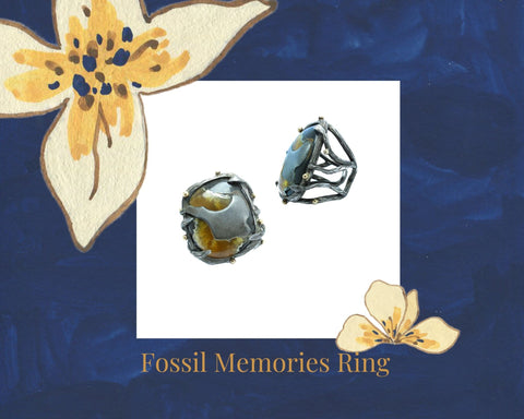 Buy Fossil Gold Rings online in Mauritius