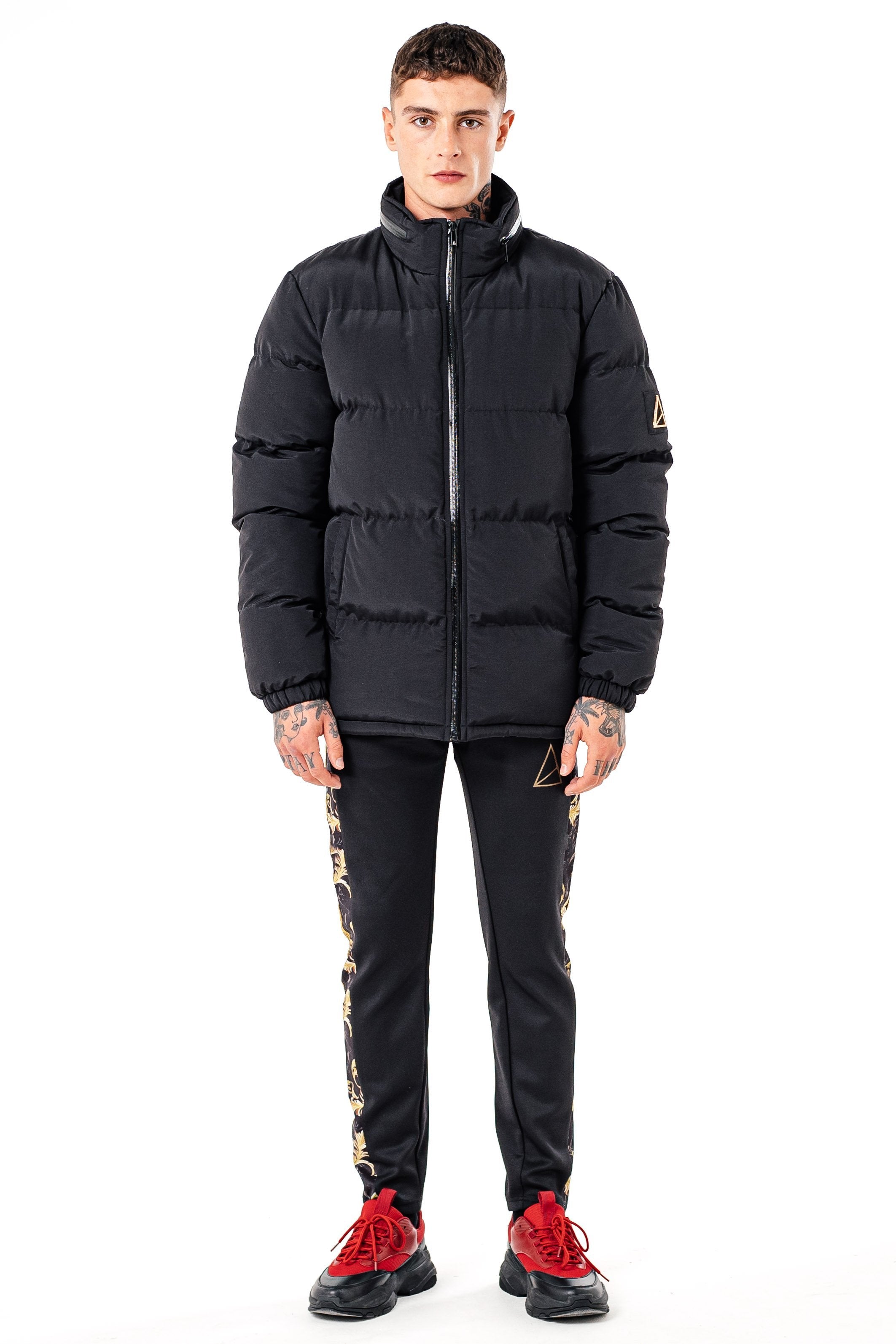 Golden Equation Grade Signature Men's Puffer Jacket - Black