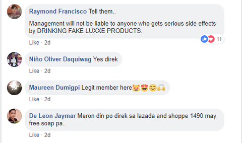 Fake Frontrow Products in Lazada