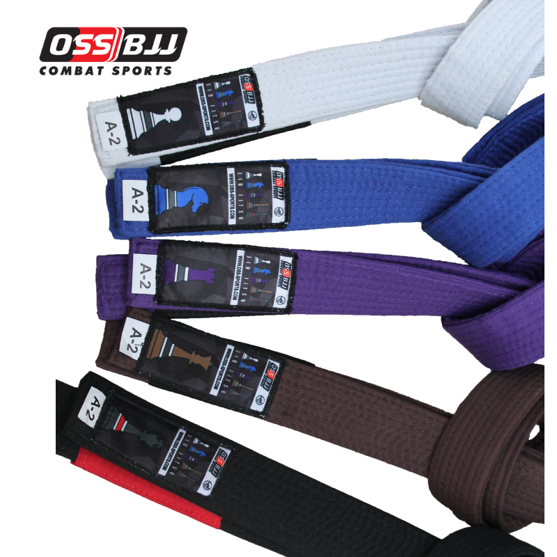 Oss Combat Sports Bjj Belt Brazilian Jiu Jitsu Belt Ibjjf Approved Durable Design Belts Oss Bjj Combat Sports