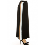Women's Side Stripes Maxi Knit Skirt