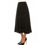 Women's Foil Print Knit Skirt