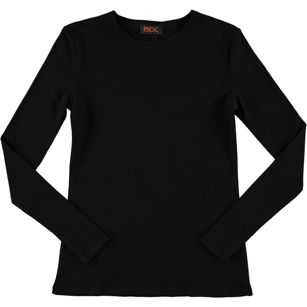 Women's Long Sleeve Ribbed T-Shirt