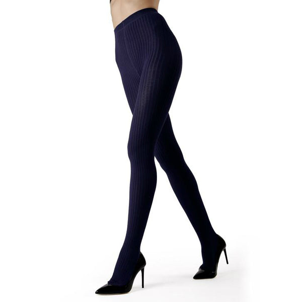 Ladies Cotton Ribbed Sweater Tights