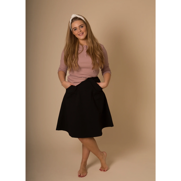 Women's A-line Skirt with Pockets