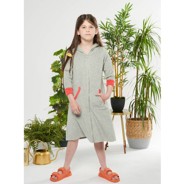 Girls Pocket Terry Dress