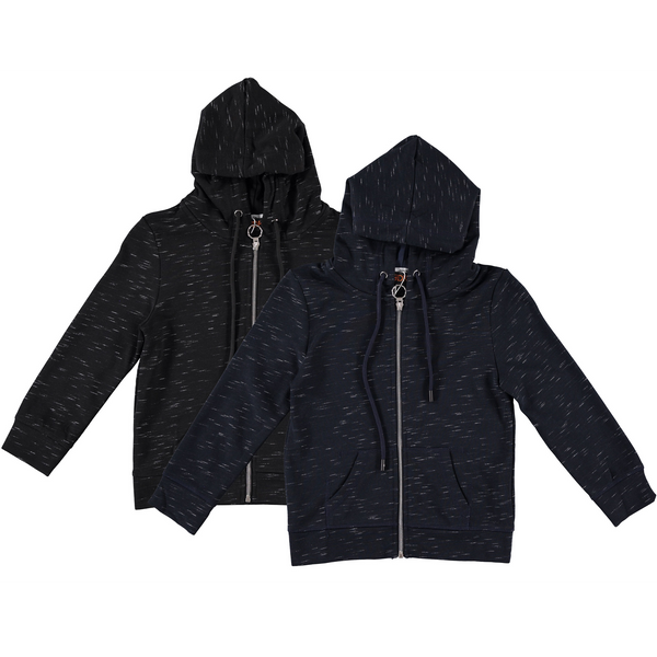 Girls Cotton Zip Up Hoodie